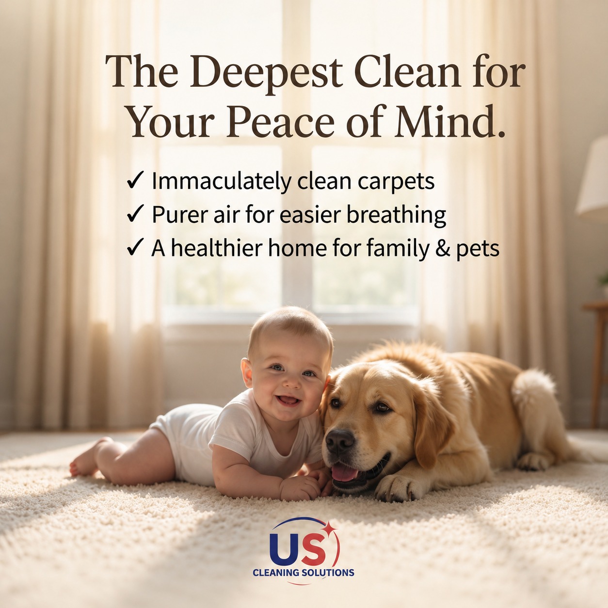 US Cleaning Solutions professional at work